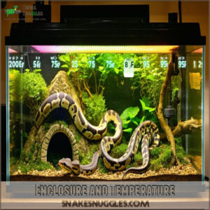 Enclosure and Temperature