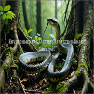 Environmental Factors Affecting Snake Survival