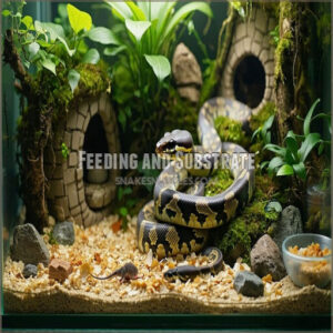 Feeding and Substrate