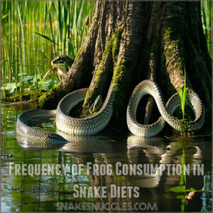 Frequency of Frog Consumption in Snake Diets