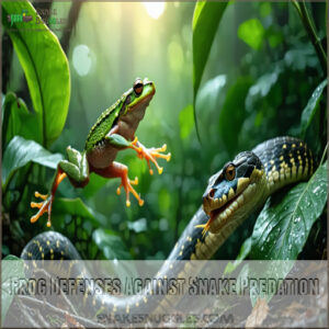 Frog Defenses Against Snake Predation