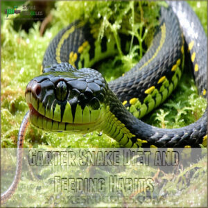 Garter Snake Diet and Feeding Habits