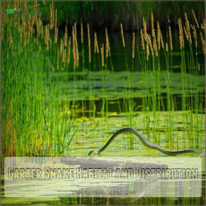 Garter Snake Habitat and Distribution