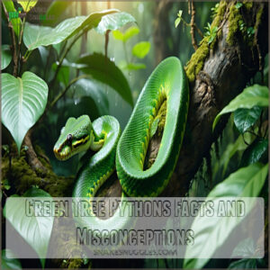 Green Tree Pythons Facts and Misconceptions