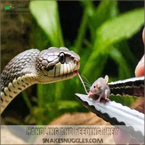 Handling and Feeding Prey