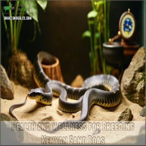 Health and Wellness for Breeding Kenyan Sand Boas