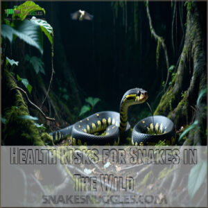 Health Risks for Snakes in The Wild