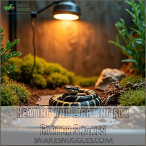 Heating and Lighting for Garter Snakes