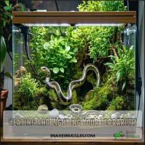 Heating and Lighting Your Terrarium