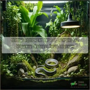 Heating Equipment and UVB Lighting for Mimicking Natural Environments Heating Equipment and UVB Lighting for Mimicking Natural Environments