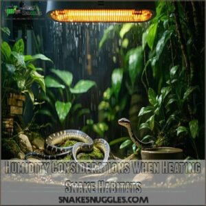 Humidity Considerations When Heating Snake Habitats