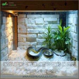 Insulating Snake Enclosures in Cold Environments