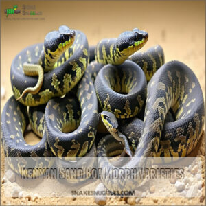 Kenyan Sand Boa Morph Varieties