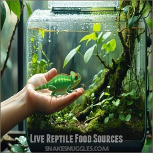 Live Reptile Food Sources