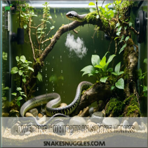 Lowering Humidity in Snake Tanks