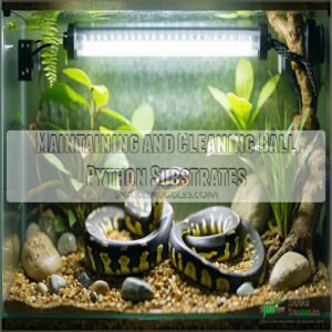 Maintaining and Cleaning Ball Python Substrates