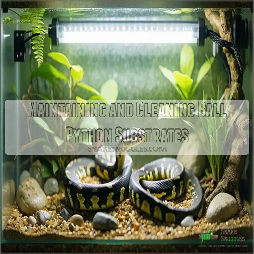 Best substrate for ball pythons top types tips and avoidable options