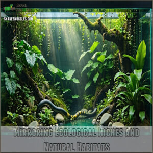 Mirroring Ecological Niches and Natural Habitats