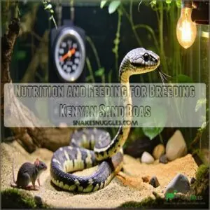 Nutrition and Feeding for Breeding Kenyan Sand Boas Nutrition and Feeding for Breeding Kenyan Sand Boas