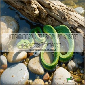 nutritional needs of pet garter snakes