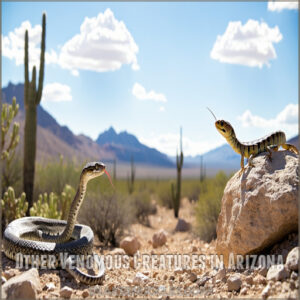 Other Venomous Creatures in Arizona