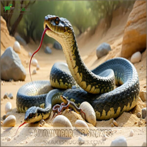 Ovoviviparous Snakes