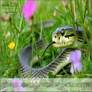 Physical Characteristics of Garter Snakes