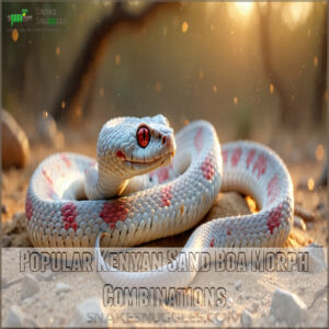 Popular Kenyan Sand Boa Morph Combinations