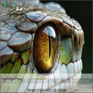 Preventing Retained Spectacles in Snakes