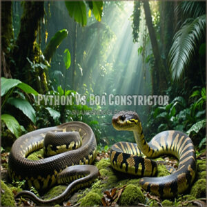 Python Vs Boa Constrictor