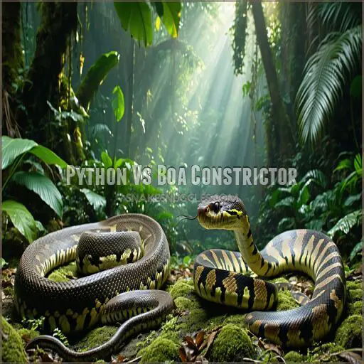 Python Vs Boa Constrictor: 5 Shocking Differences You Never Knew Existed!