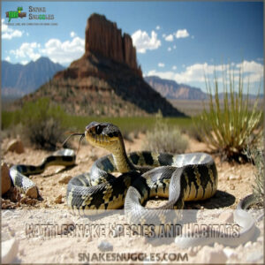 Rattlesnake Species and Habitats