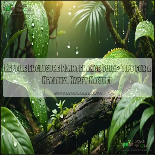 View of Reptile Enclosure Maintenance Guide: Tips for a Healthy, Happy Habitat