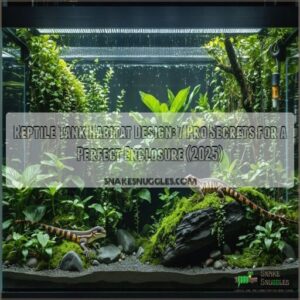 reptile tank habitat design