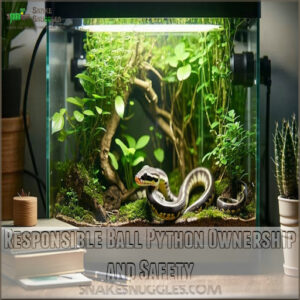 Responsible Ball Python Ownership and Safety