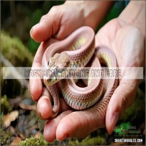 Rosy Boa Handling and Care