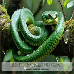 Rough Green Snake Overview