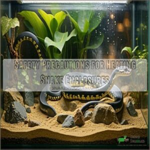 Safety Precautions for Heating Snake Enclosures