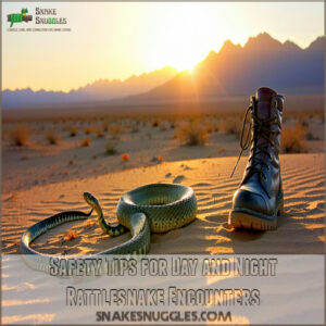 Safety Tips for Day and Night Rattlesnake Encounters