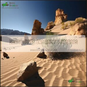 Sandy Dunes and Rocky Outcrops