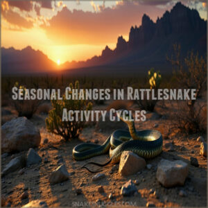 Seasonal Changes in Rattlesnake Activity Cycles