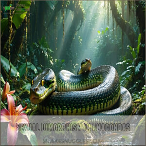 Sexual Dimorphism in Anacondas