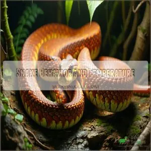 Snake Behavior and Temperature Snake Behavior and Temperature