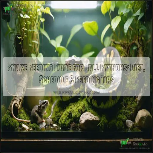 Snake Feeding Guide for Ball Pythons: Diet, Schedule & Feeding Tips