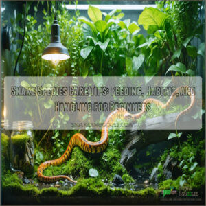 snake species care tips