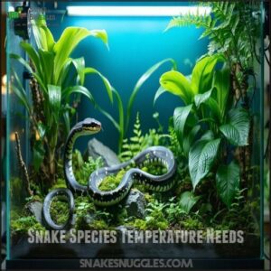 Snake Species Temperature Needs