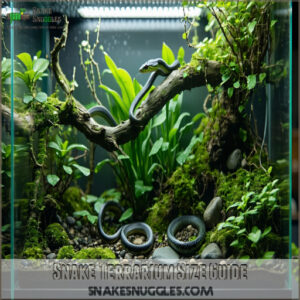 Snake Terrarium Size Guide