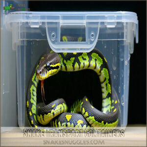 Snake Transport Containers