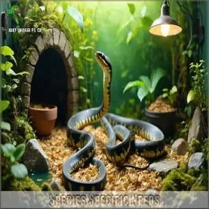 Species Specific Needs Species Specific Needs