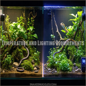 Temperature and Lighting Requirements